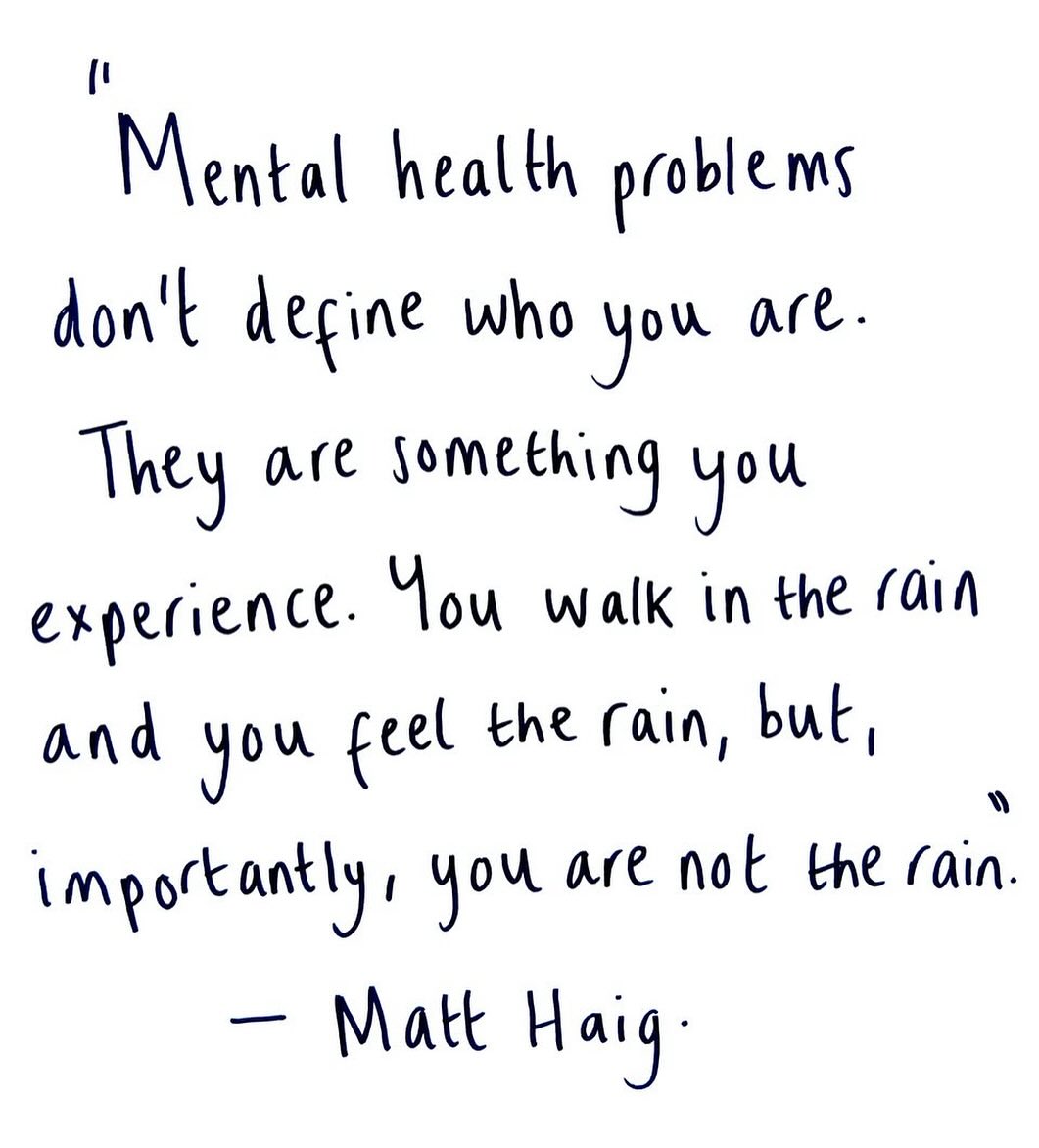 A month ago I was lost in a relapse of panic. A few days of internal terror no one could see. But I held strong. I forced myself to get out of bed, to have a routine, to run, to workout, to eat, to focus on the people around me… And I got through the rain.