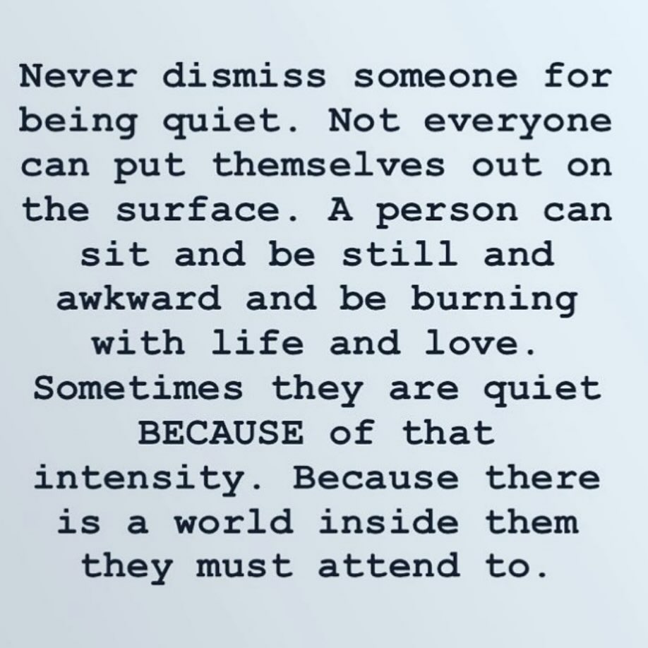 “Every man has his secret sorrows which the world knows not; and often times we call a man cold when he is only sad”. 

- Henry Wadsworth Longfellow
