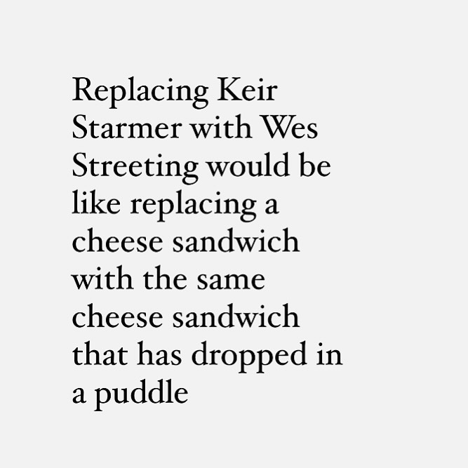 I just think you’d have to be really hungry