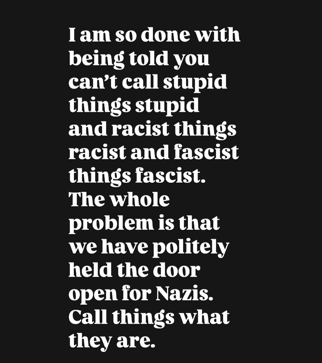 The gaslighting doesn’t work anymore. Now is a time for linguistic accuracy.