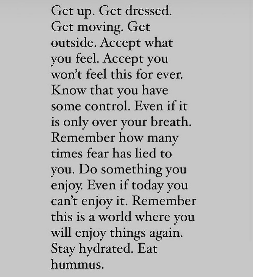 Self help bullshit that sometimes works