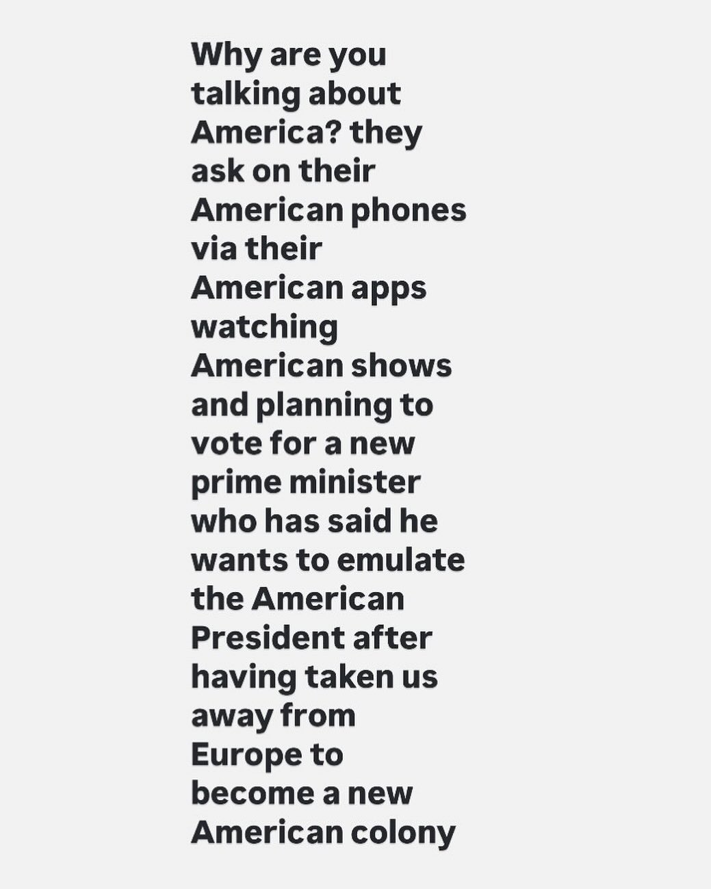 Resisting the American President is resisting the worst future for everyone
