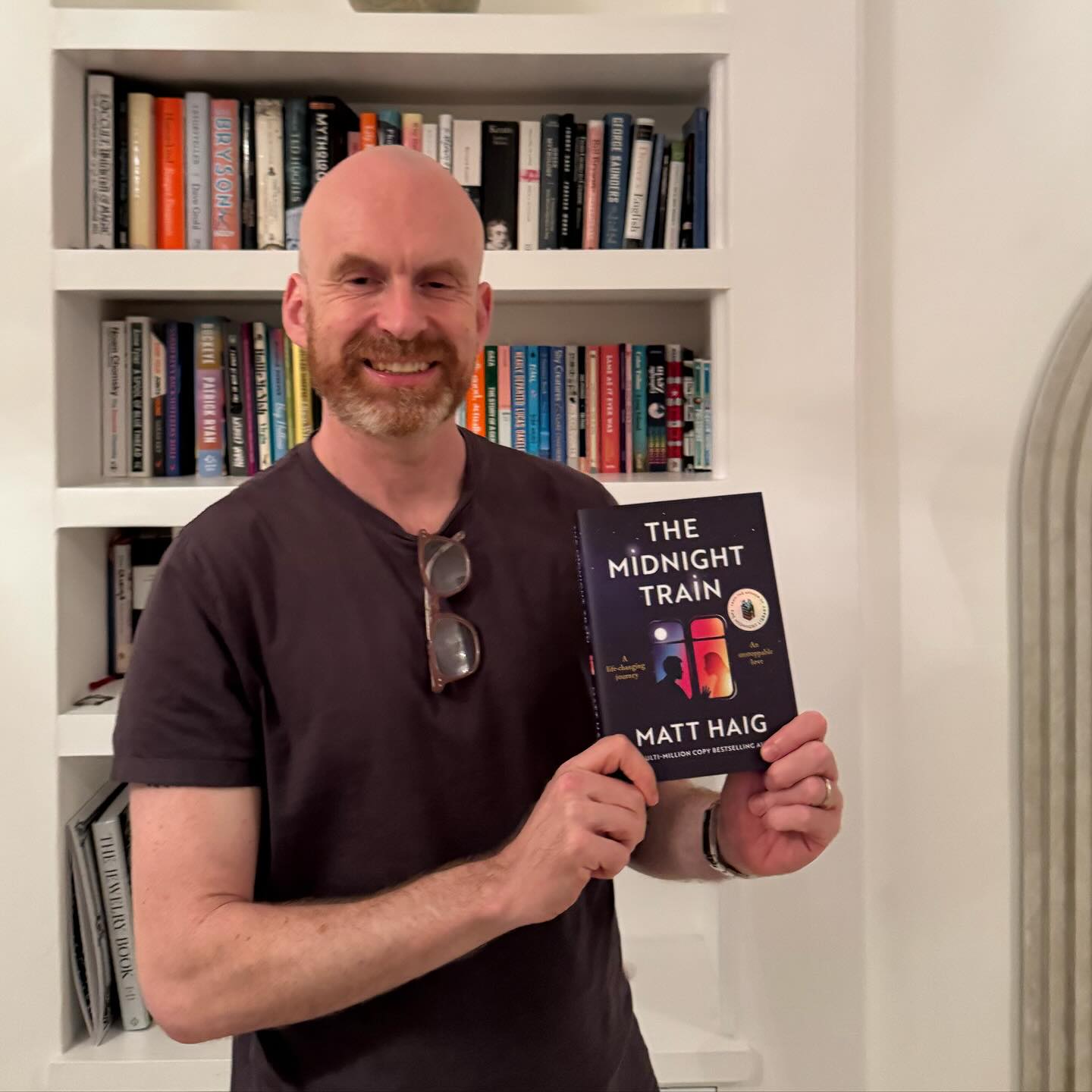 My first actual copy. But not for long. Who wants this one? Signed, first edition. Very first. 

If so, just comment with a reason why it should be you. Best one wins. 

And let’s make it fun. 

I was signed up to do the Brighton Marathon and been trying to get my knee better. But it is fucked. So I can’t fundraise for that so for every comment I will donate a pound to @dementia_uk as someone v close to me is going through this. Let’s get to 5,000 or to 48 hours. Whichever happens first.