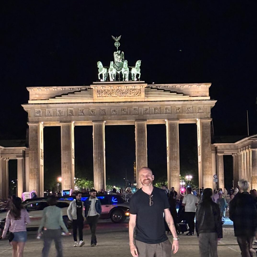 BERLIN ahead of The Midnight Train tour starting on Monday. First event. Here we go!