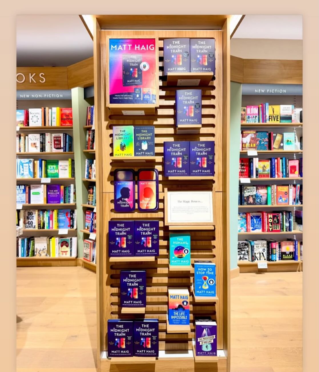The Midnight Train is out tomorrow but the Waterstones in naughty Newark-on-Trent has it now.