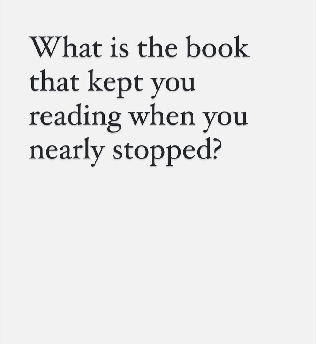 Mine is The Outsiders by SE Hinton which basically saved me as a teenager. It showed me that you could be a troubled and written off young person and still know that sunsets and beauty and books and Robert Frost poems are for you as much as anyone. What is yours?