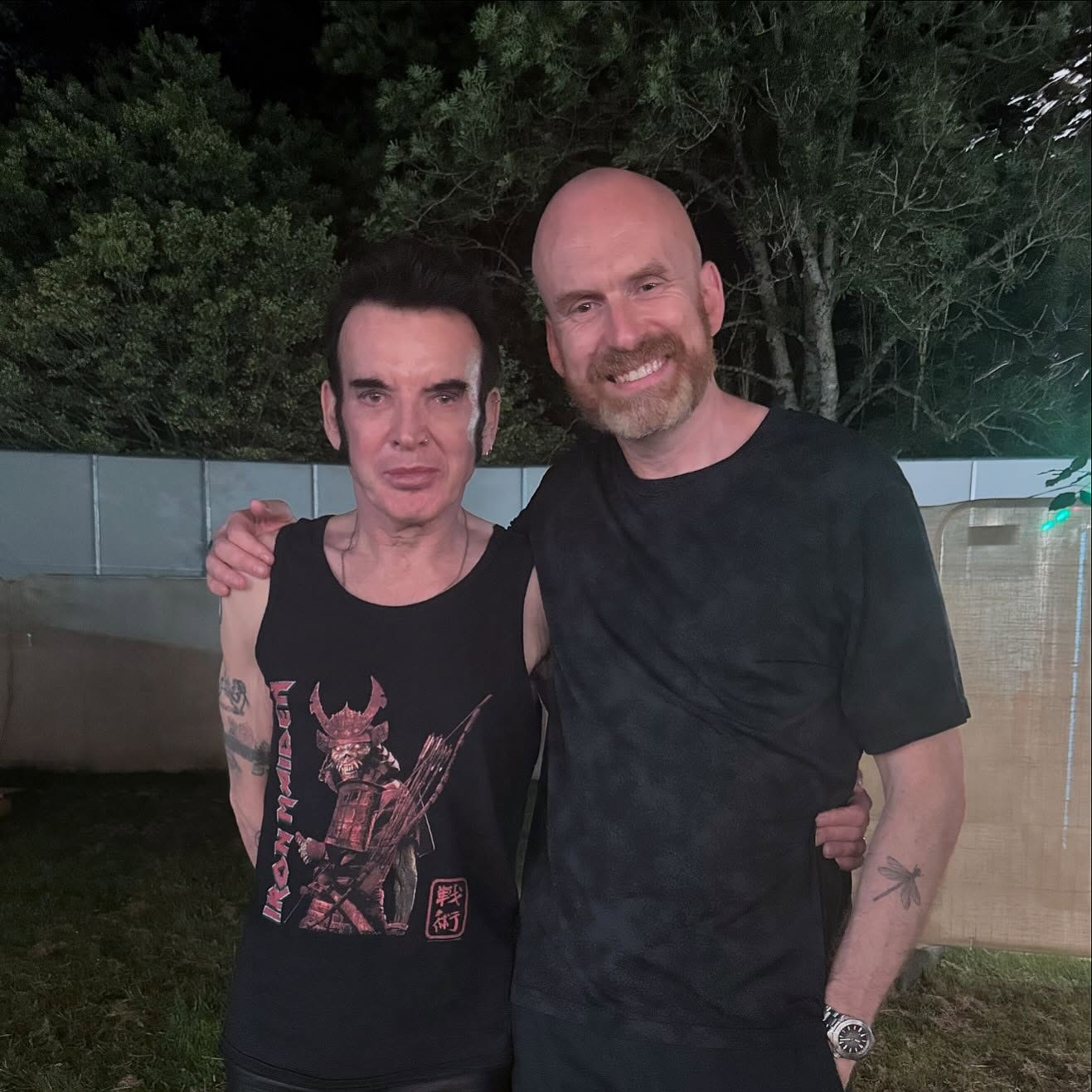 Last week Simon Gallup, legendary bassist of The Cure, sent me a lovely email asking if I wanted to come and see his band play on their current tour.

So last night we went to Cardiff. But I cannot fully explain to you the magnitude of what I experienced.

The concert itself was incredible. The Cure were the first band I ever saw live and, as you may know from my books, are my absolute favourite band of all time. They don’t just write songs. They created a world to live inside. Gloomy and mysterious, yes, but safe and free.

Anyway, afterwards we were invited backstage. I half thought he wouldn’t know who I was, or that it had just been some PR thing and he was inviting me because I mention The Cure in my books. 

But no. I had one of the most emotional conversations I have ever had with anyone who has read my books. I won’t give details but he and his daughter read The Midnight Library and Reasons to Stay Alive and all the others during their most difficult time. He told me they got him through, pulled him off the floor. We cried together. I told him how The Cure had got me through too. 

He is the loveliest man. He said he had worried about sending the email and thought I wouldn’t respond! His daughters are great too. The whole band is lovely. 

I sometimes doubt myself. My work. I sometimes wonder why musicians like it more than writers. I still have self esteem issues and have cultivated a flippancy about my writing. But speaking to people recently who it has helped - especially people whose work has helped me - is truly making me see a purpose to it all. 

Oh and - maybe most ridiculously- The Cure have The Last Day of Summer in their current setlist because it features prominently in The Life Impossible.

‘I’m sorry,’ he told me, ‘I really fucked it tonight as I knew you were watching.’

I told him it sounded perfect. Because it was.

As was the whole night. Which my 14 year old self, watching The Cure in 1989, would never have believed.