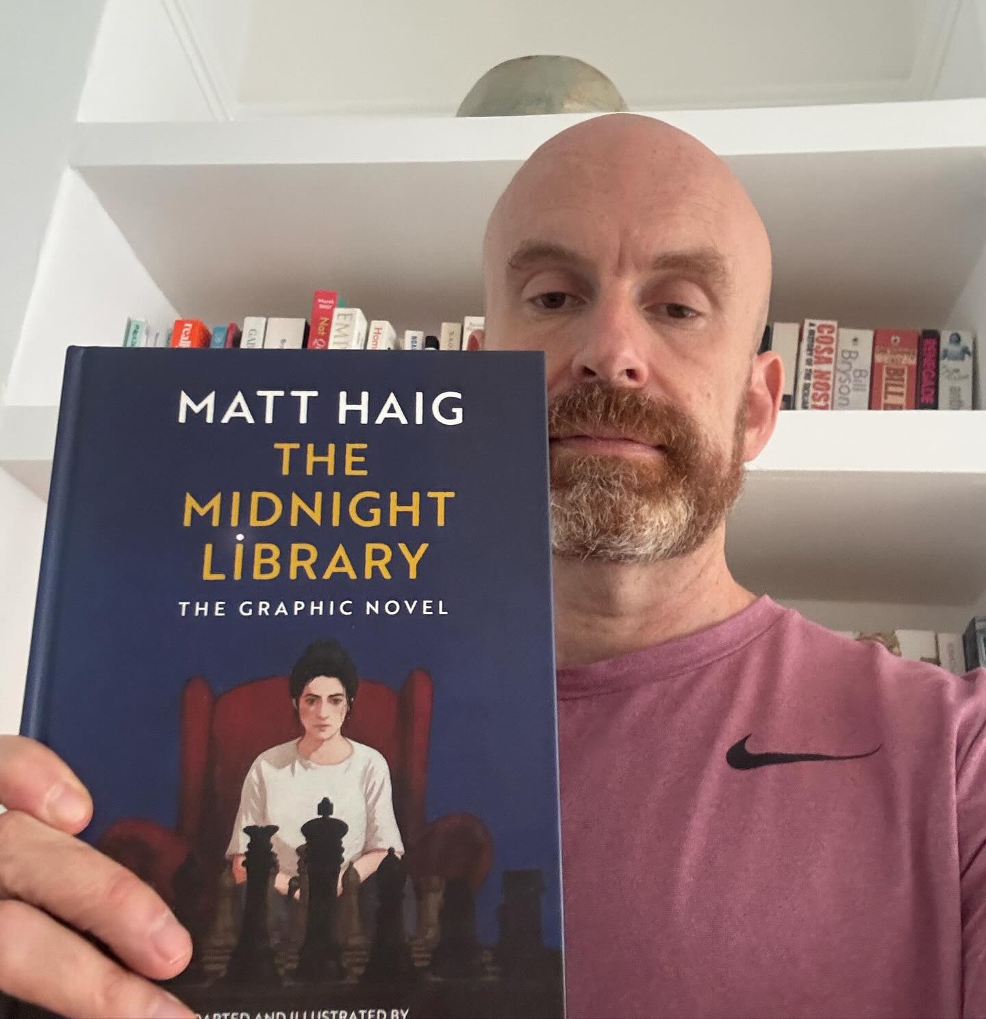 Out today. One person will win this graphic novel version. Adapted by genius Fred Fordham. Simply comment below for a chance to be chosen. Happy Thursday.